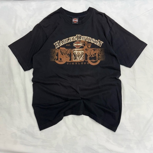 Y2K Harley Davidson New Brunswick Tee - Picture 1 of 4
